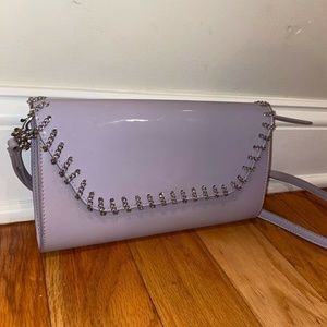 White House Black Market Crossbody Clutch Lavender